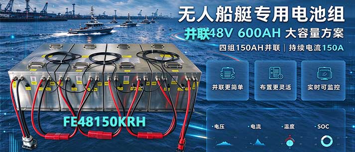 AGV无人艇动力电池48V600AH